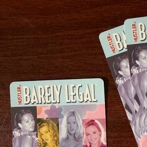 Hustler Barely Legal Playing Cards